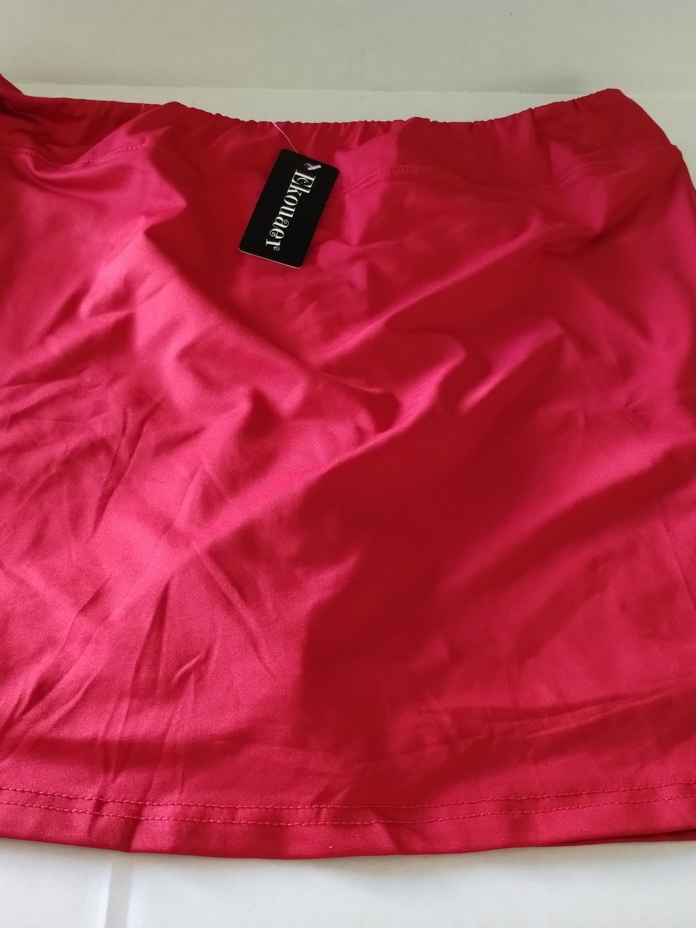 Red Women's Skort